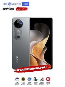 Vivo V40 5G | 12GB RAM | 256GB Storage | PTA Approved | 12 Months Warranty | Silver | The Original Bro Mobiles - TOB23